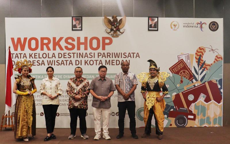 Workshop Tata Kelola Destinasi Pariwisata dan Kampung Wisata Urban di Kota Medan, Sumatera Utara