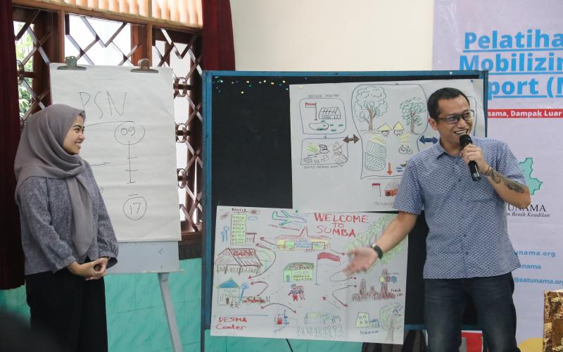 Pelatihan Mobilizing Support : Program TVET for Sustainable Tourism Development in Sumba