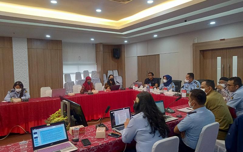 Rapat PokJa Analisis dan Evaluasi Hukum Peraturan Daerah Provinsi DKI Jakarta tentang Kepariwisataan Bersama Kantor Wilayah Kementerian Hukum dan HAM DKI Jakarta