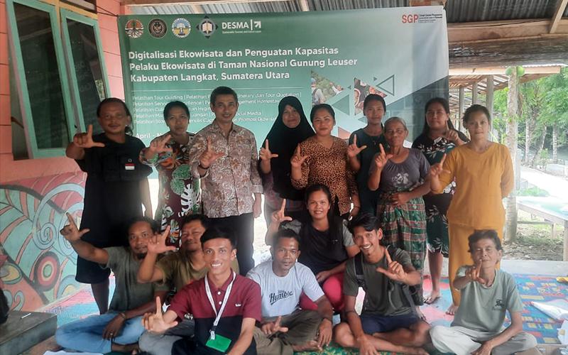 Pelatihan Pengelolaan Dasar Homestay bagi Para Pelaku Ekowisata di Taman Nasional Gunung Leuser, Kabupaten Langkat Sumatra Utara