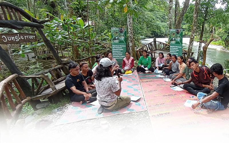 Pelatihan Manajemen Sosial Media bagi Para Pelaku Ekowisata di Taman Nasional Gunung Leuser, Kabupaten Langkat Sumatera Utara