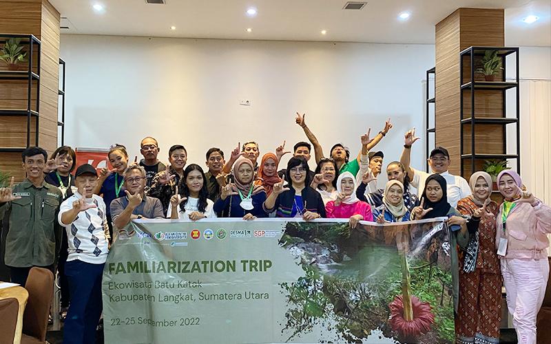 Familiarization Trip Ekowisata Batu Katak dan Bukit Lawang, Taman Nasional Gunung Leuser, Kabupaten Langkat, Sumatera Utara