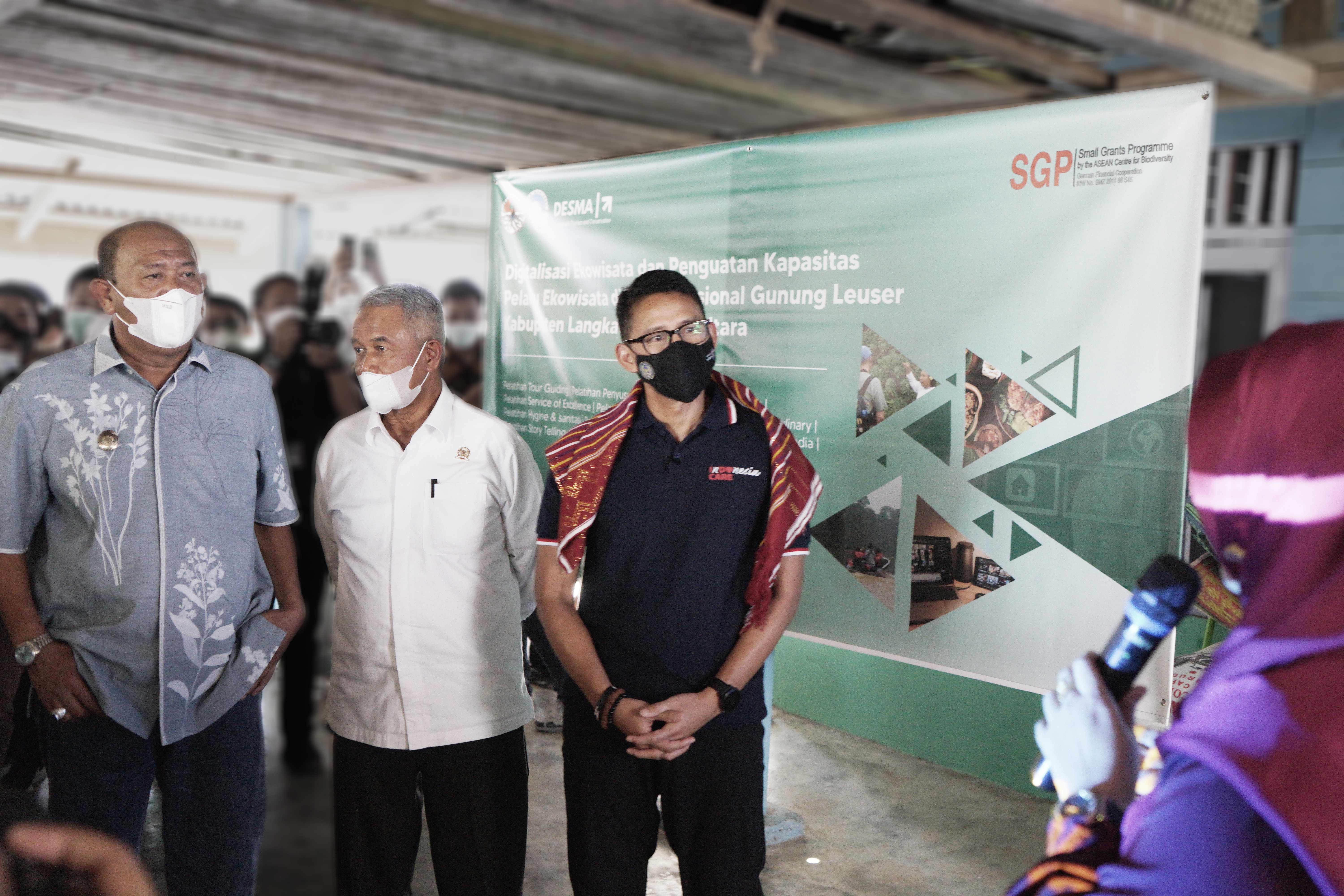 Kunjungan Kerja Menteri Pariwisata dan Ekonomi Kreatif Serta Visitasi Pelatihan Service Excellence 